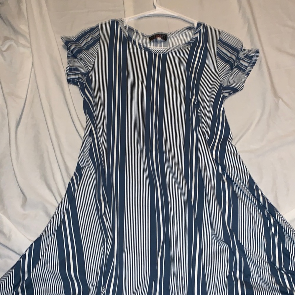 Striped tshirt dress